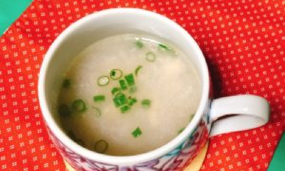 心と体に優しい蓮根スープ
